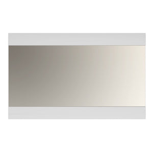 Chelsea Small White Wall Mirror
