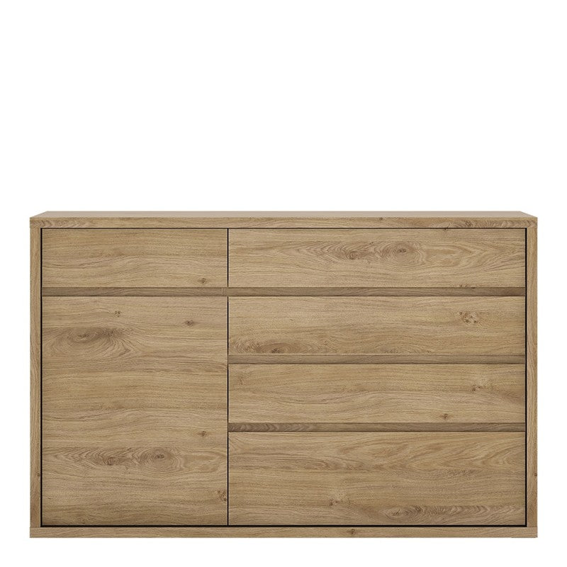 Shetland 1 Door 5 Drawer Sideboard