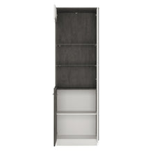 Load image into Gallery viewer, Zingaro Tall Glazed Display Cabinet (Left Hand)