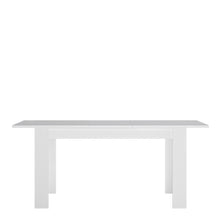 Load image into Gallery viewer, Lyon White High Gloss Medium Extending Dining Table