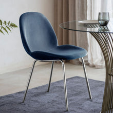 Load image into Gallery viewer, Flanagan Petrol Blue Velvet  Dining Chairs (Pair)