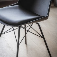 Finchley Black Dining Chairs (4 Pack)