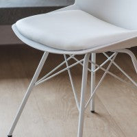 Finchley White Dining Chairs (4 Pack)