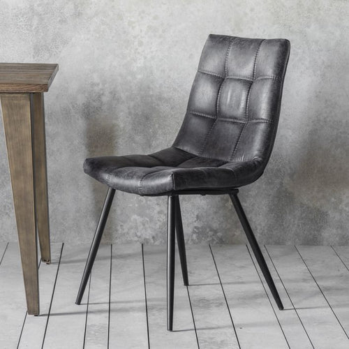 Darwin Grey Dining Chairs (Pair)