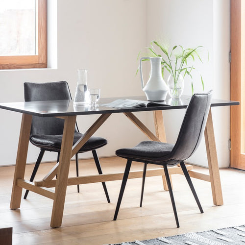 Brixton Burnished Dining Table