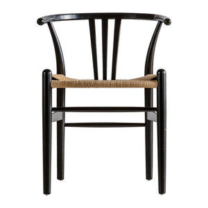 Whitley Black Dining Chairs (Pair)