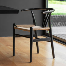 Load image into Gallery viewer, Whitley Black Dining Chairs (Pair)