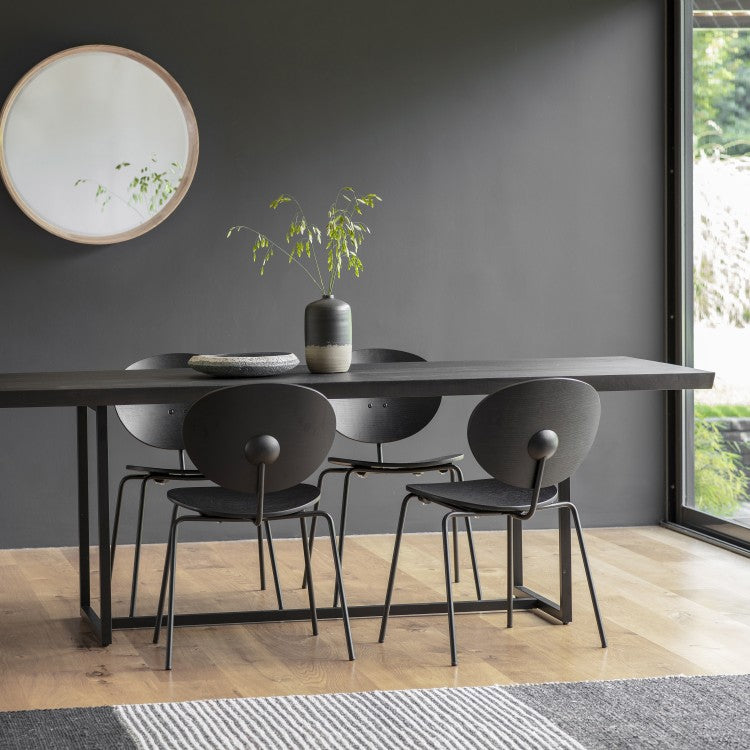 Forden Black Dining Table