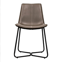 Load image into Gallery viewer, Hawking Ember Faux Leather Dining Chairs (Pair)