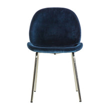 Load image into Gallery viewer, Flanagan Petrol Blue Velvet  Dining Chairs (Pair)