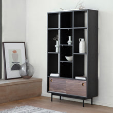 Load image into Gallery viewer, Barbican Black Walnut Display Cabinet