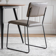 Load image into Gallery viewer, Chalkwell Silver Grey Dining Chairs (Pair)