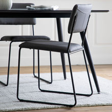 Load image into Gallery viewer, Chalkwell Slate Grey Dining Chairs (Pair)