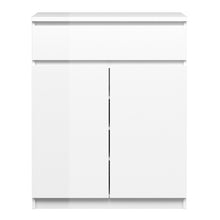 Load image into Gallery viewer, Naia White High Gloss 1 Drawer 2 Doors Sideboard