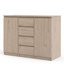 Load image into Gallery viewer, Naia Jackson Hickory Oak 4 Drawers 2 Doors Sideboard