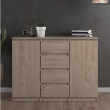 Load image into Gallery viewer, Naia Jackson Hickory Oak 4 Drawers 2 Doors Sideboard