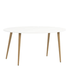 Load image into Gallery viewer, Oslo White and Oak Large Dining Table