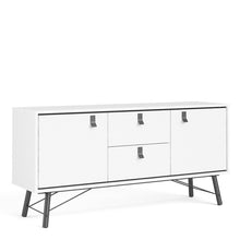 Load image into Gallery viewer, Ry Matt White 2 Doors Drawers Sideboard