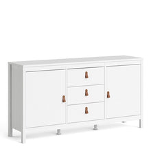 Load image into Gallery viewer, FTG Barcelona White 2 Doors 3 Drawers Sideboard