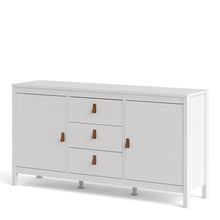 Load image into Gallery viewer, FTG Barcelona White 2 Doors 3 Drawers Sideboard