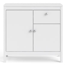 Load image into Gallery viewer, FTG Madrid White 2 Doors 1 Drawer Sideboard