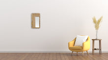 Load image into Gallery viewer, Long Rattan Wall Mirror