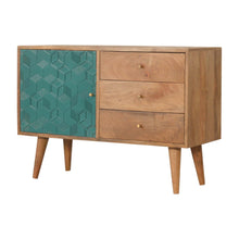 Load image into Gallery viewer, Acadia Teal Sideboard with Drawers