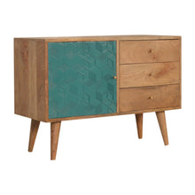 Load image into Gallery viewer, Acadia Teal Sideboard with Drawers