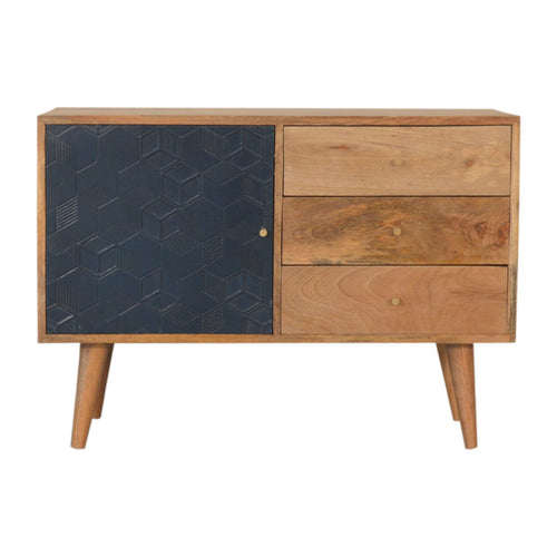 Acadia Navy Sideboard with Drawers
