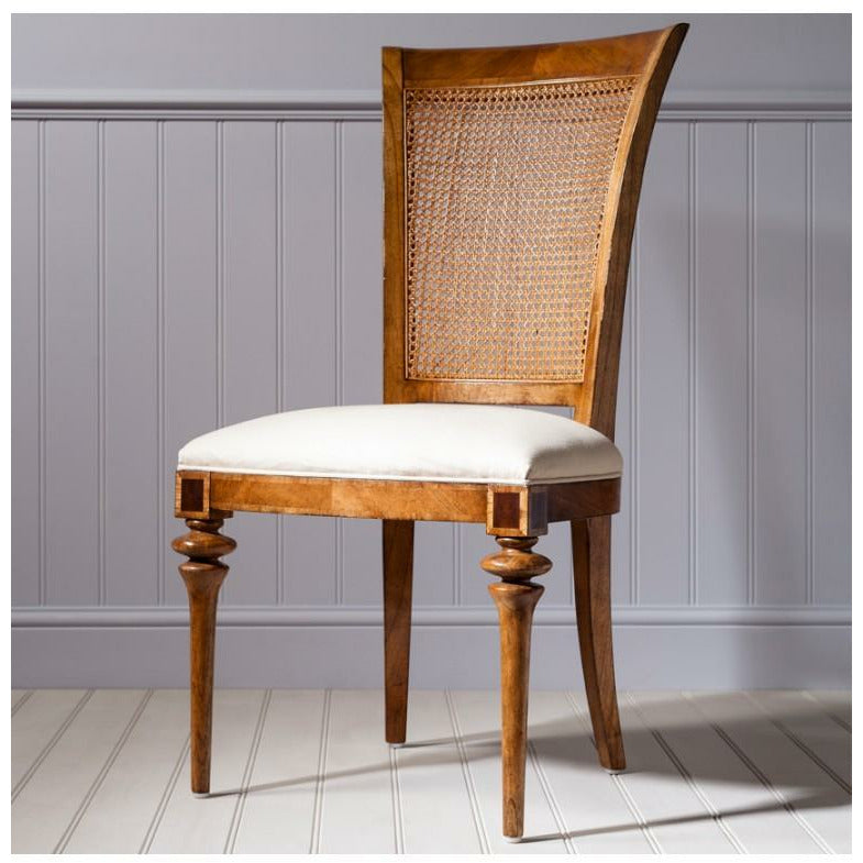 Spire Cane Back Dining Side Chair
