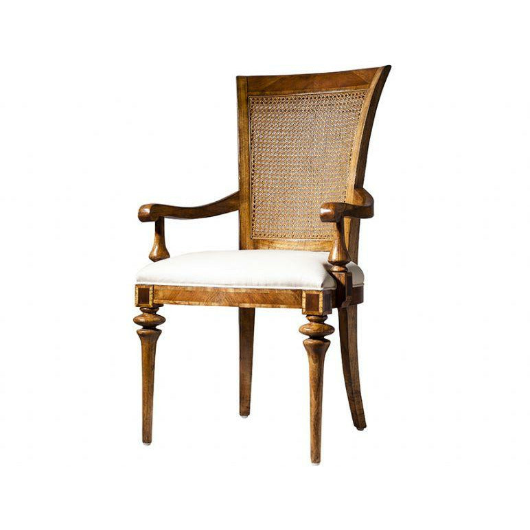 Spire Cane Back Dining Arm Chair