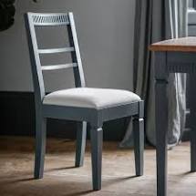 Bronte Storm Dining Chairs  (Pair)