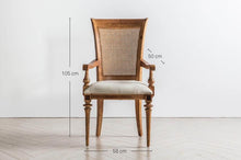 Load image into Gallery viewer, Spire Cane Back Dining Arm Chair